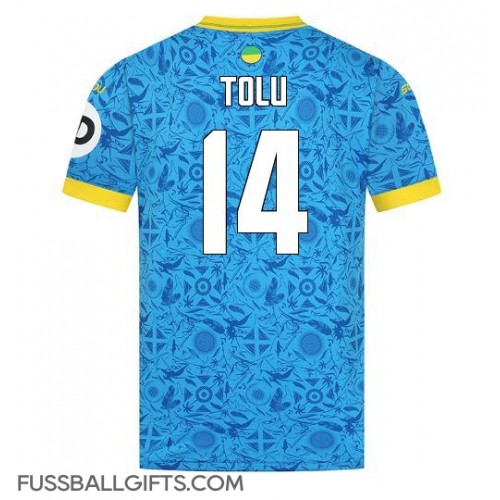 Wolves Tolu Arokodare #14 Fußballbekleidung 3rd trikot 2025-26 Kurzarm